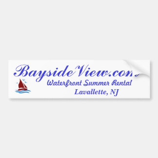 Autocollant De Voiture BaysideView.com Lavallette NJ