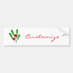 Autocollant De Voiture Beau bouquet de Pickle avec RosesThunder_Cove