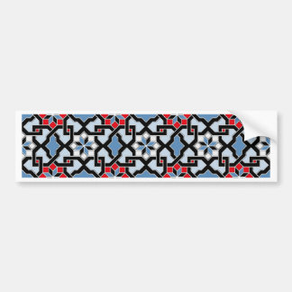 Autocollant De Voiture Beau motif de fleur oriental 4