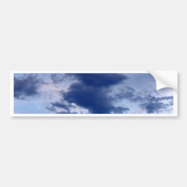 Autocollant De Voiture beaux ciel et nuage (Devant)