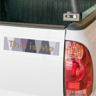 Autocollant De Voiture Belle impression Extraordinaire Chevron Design Art