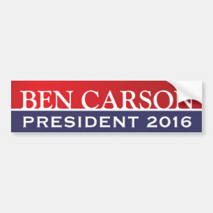 Autocollant De Voiture Ben Carson pour le président