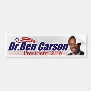 Autocollant De Voiture Ben Carson pour le Président adhésif pour