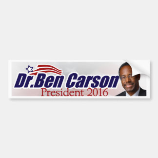 Autocollant De Voiture Ben Carson pour le Président adhésif pour