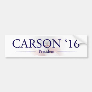 Autocollant De Voiture Ben Carson pour le Président adhésif pour