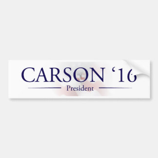 Autocollant De Voiture Ben Carson pour le Président adhésif pour