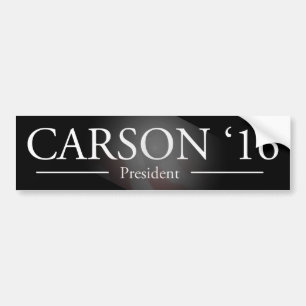Autocollant De Voiture Ben Carson pour le Président adhésif pour