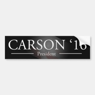 Autocollant De Voiture Ben Carson pour le Président adhésif pour