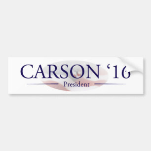 Autocollant De Voiture Ben Carson pour le Président Gifts