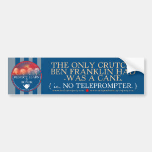 Autocollant De Voiture Ben Franklin contre l'adhésif pour pare-chocs de