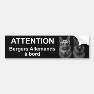 Autocollant De Voiture Berger allemands