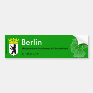 Autocollant De Voiture Berlin 4
