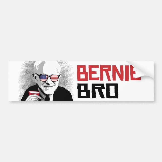 Autocollant De Voiture Bernie Bro - ponceuses de Bernie - .png (Devant)