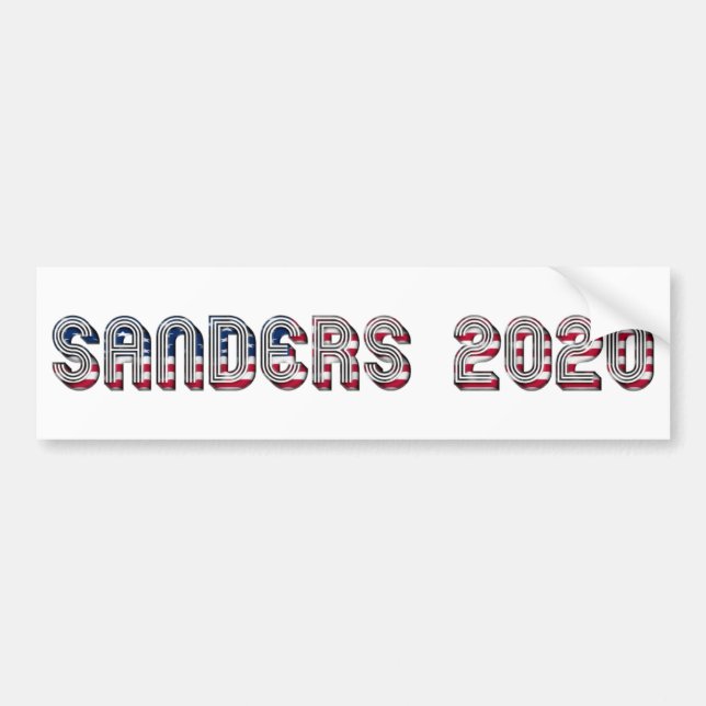 Autocollant De Voiture Bernie Sanders Candidat à la présidentielle améric (Devant)