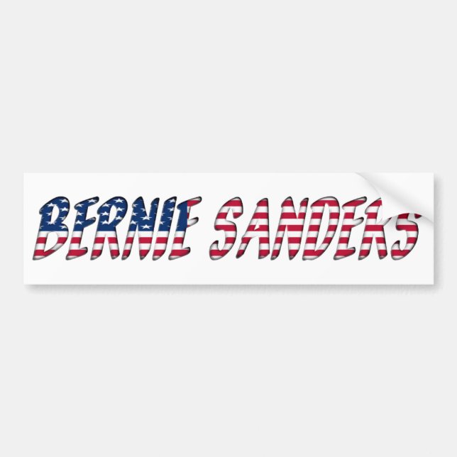 Autocollant De Voiture Bernie Sanders Candidat à la présidentielle améric (Devant)