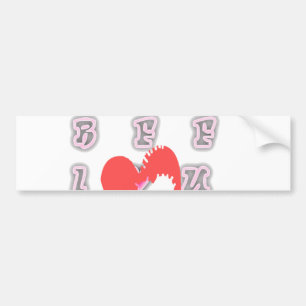 Autocollant De Voiture BFF. Best Friends Forever : I Love You Art Print