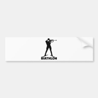 Autocollant De Voiture Biathlon