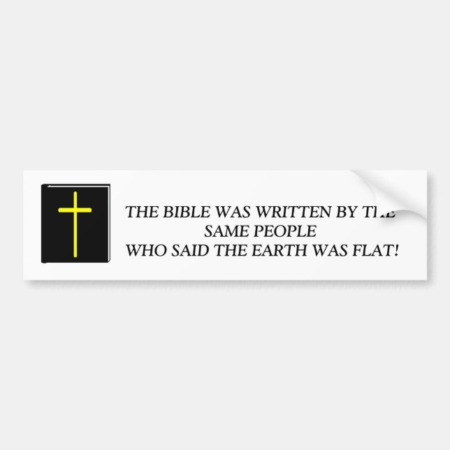 AUTOCOLLANT DE VOITURE BIBLE (Devant)