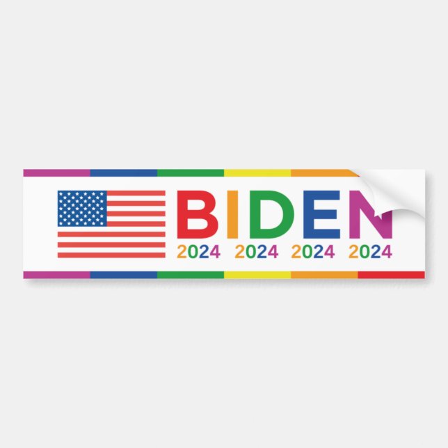 Autocollant De Voiture Biden (Devant)