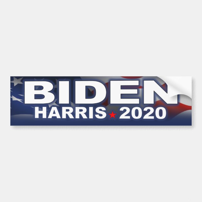 Autocollant De Voiture Biden Harris 2020 (Devant)