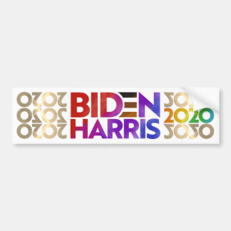 Autocollant De Voiture Biden Harris 2020 bumper sticker