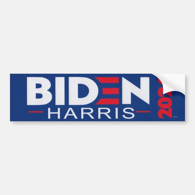 AUTOCOLLANT DE VOITURE BIDEN HARRIS 2024 (Devant)