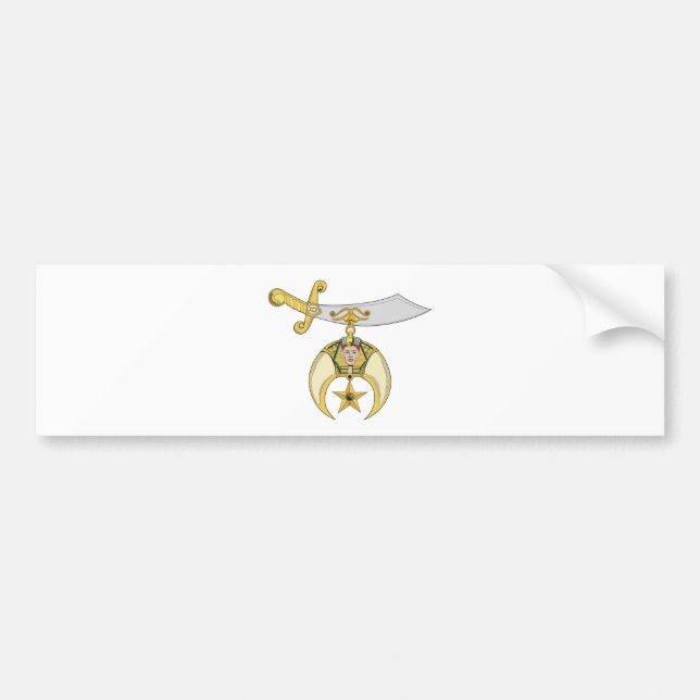 Autocollant De Voiture Bijou de l'ordre (Devant)