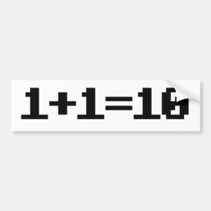Autocollant De Voiture Binaire