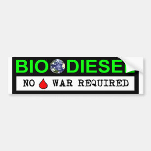 Autocollant De Voiture Bio diesel