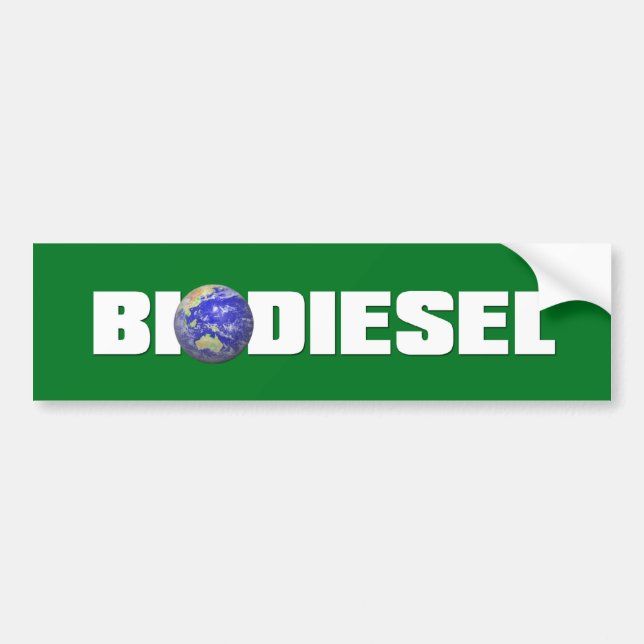 Autocollant De Voiture Biodiesel (Devant)