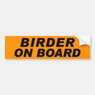 Autocollant De Voiture Birder à bord
