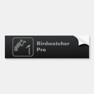 Autocollant De Voiture Birdwatcher Pro