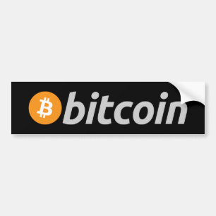 Autocollant De Voiture Bitcoin Bumper Sticker