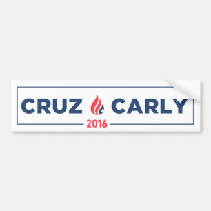 Autocollant De Voiture Blanc d'adhésif pour pare-chocs de Ted Cruz Carly