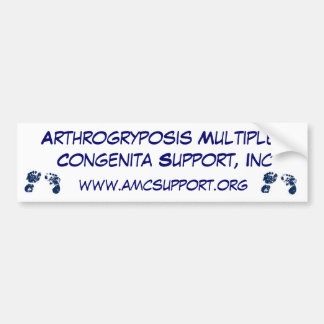 Autocollant De Voiture Bleu de bumpersticker d'AMCSI Arthrogryposis
