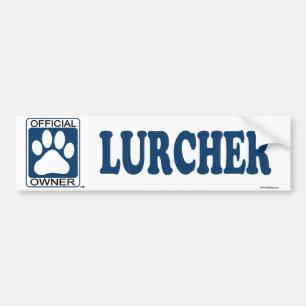 Autocollant De Voiture Bleu de Lurcher