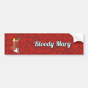 Autocollant De Voiture Bloody Mary