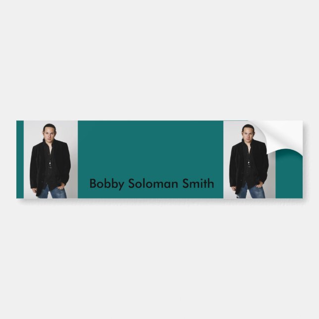 Autocollant De Voiture Bobby123, Bobby123, Bobby Soloman Smith (Devant)