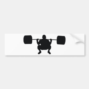 Autocollant De Voiture Bodybuilder