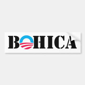 AUTOCOLLANT DE VOITURE BOHICA