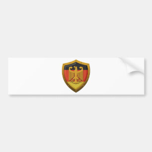 Autocollant De Voiture Bouclier d'Eagle d'Allemand