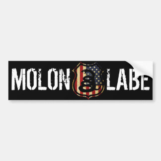 Autocollant De Voiture bouclier, MOLON, LABE
