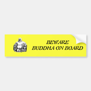 Autocollant De Voiture Bouddha
