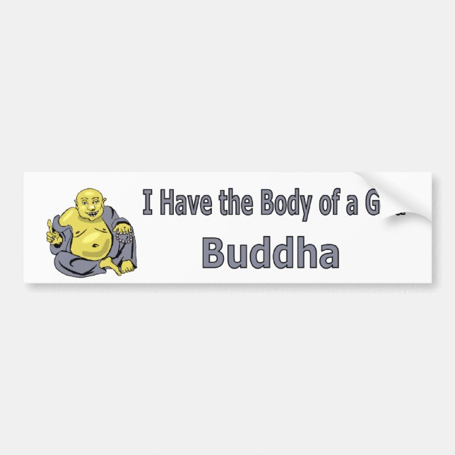 Autocollant De Voiture Bouddha (Devant)
