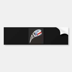 Autocollant De Voiture Boule de golf criarde