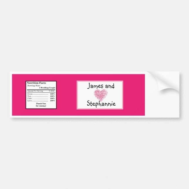 Autocollant De Voiture Bouteille d'eau Étiquette rose pétales floraux Ros (Devant)