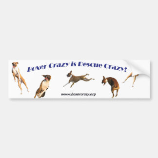Autocollant De Voiture Boxeur Bumpersticker fou - air Abby