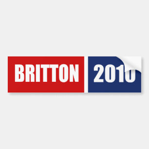 AUTOCOLLANT DE VOITURE BRITTON 2010