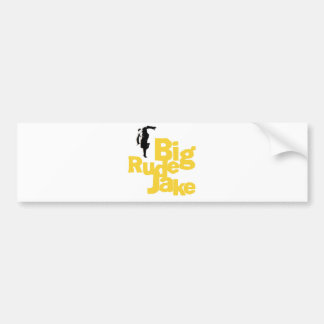 Autocollant De Voiture BRJ skanman bumper sticker, blanc bg