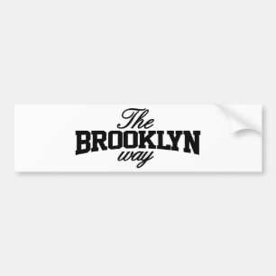 Autocollant De Voiture Brooklyn personnalisable